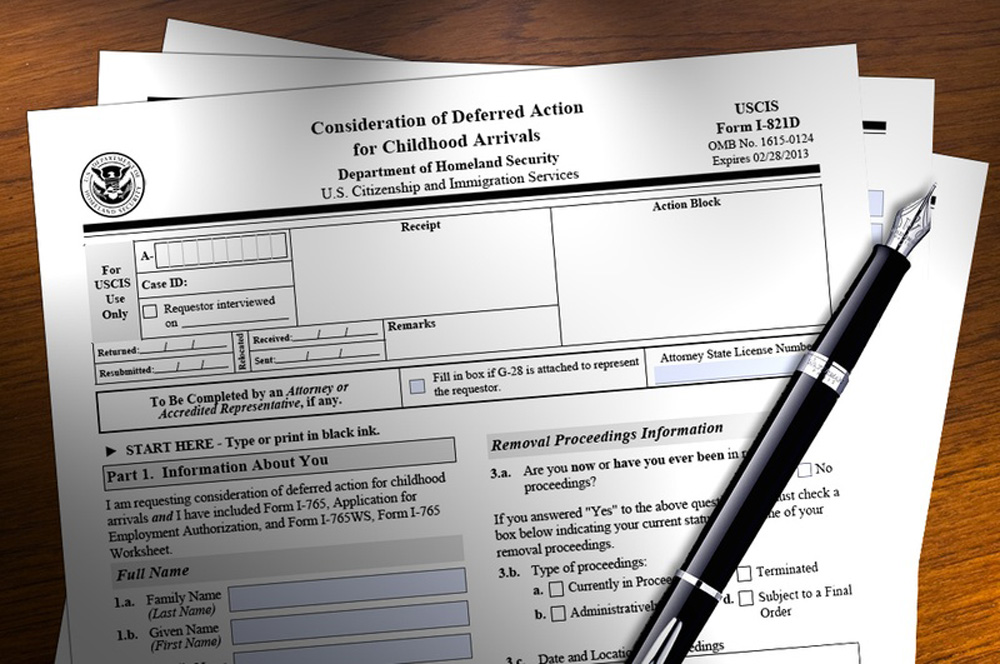 Form box. Form i-765.